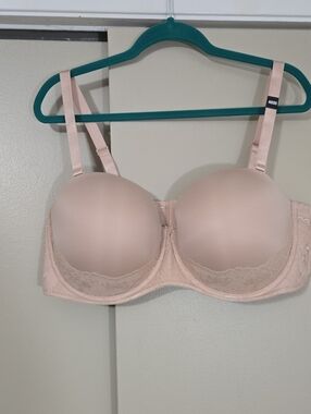 Torrid Push-up Strapless  Lace-Trim Bra Size 46DDD NWT